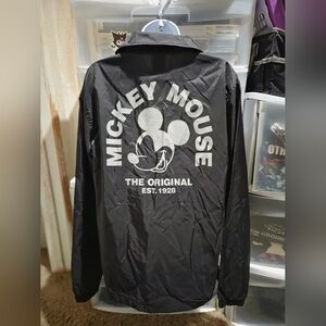 Neff Black Mickey Mouse Windbreaker